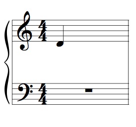 a music staff