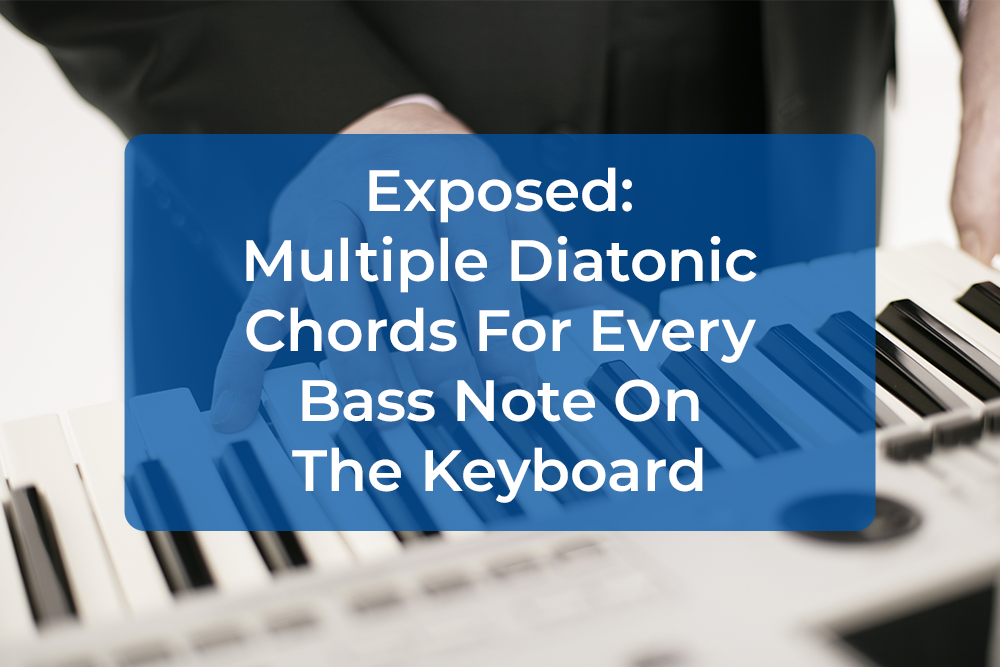 Post image for Exposed: Multiple Diatonic Chords For Every Bass Note On The Keyboard